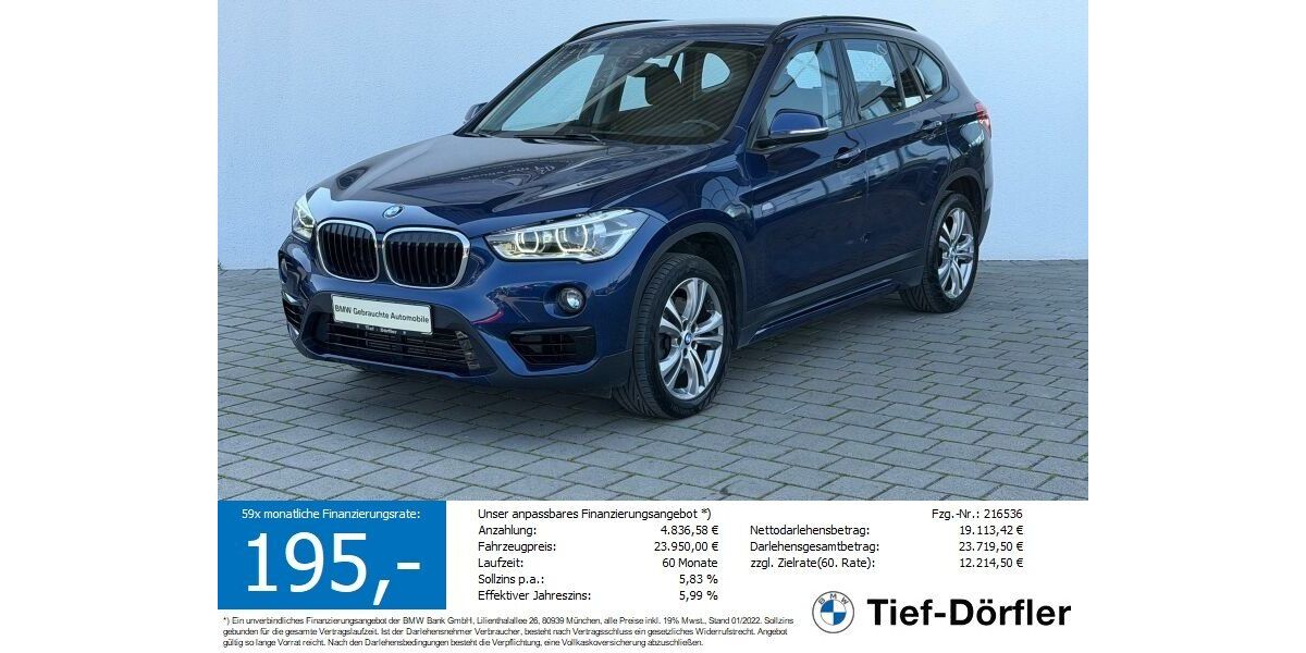 BMW X1 85.399 km 23.890 &euro; Marktsteft 97342