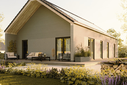 Der Bungalow, der mehr als ebenerdig ist in Marlishausen 4 zimmer