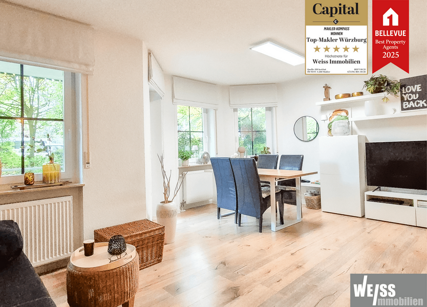 Wohnung zum Kaufen in Würzburg 149.000 € 36.76 m² 1 zimmer