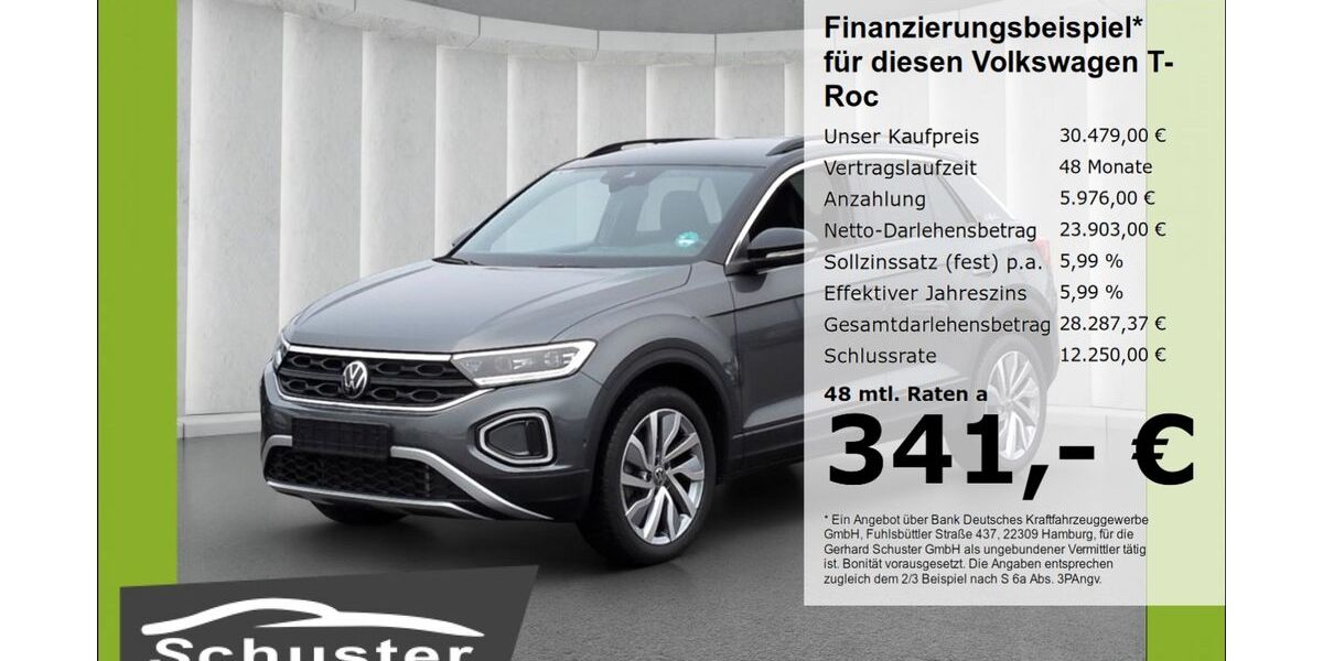 VW T-Roc 15.521 km 29.879 &euro; Ruhstorf 94099
