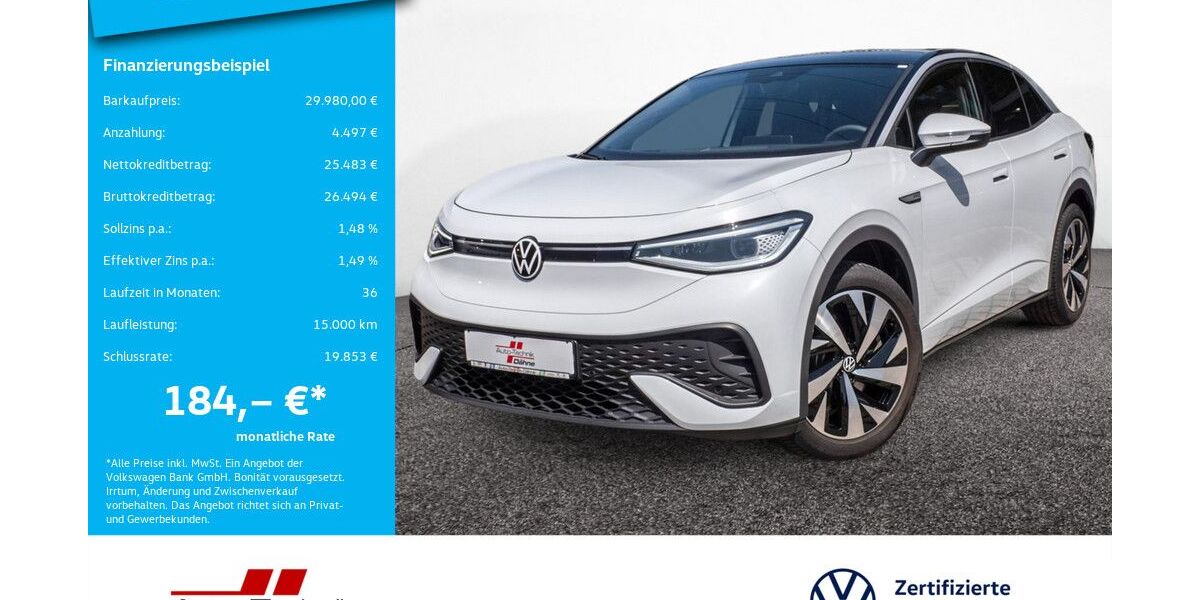 VW ID.5 24.095 km 29.980 &euro; Wittenberge 19322