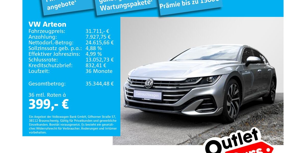 VW Arteon 22.662 km 31.412 &euro; München 80935