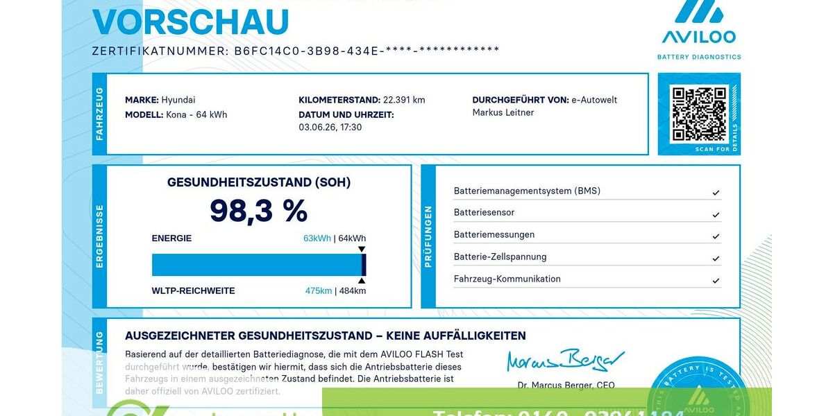 Hyundai KONA 22.370 km 26.890 &euro; Landau a.d.Isar 94405