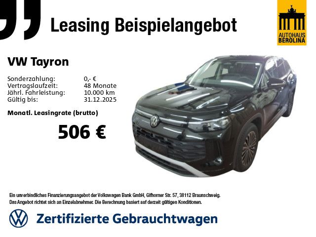 VW Tayron 10.770 km 42.444 € Berlin 10709