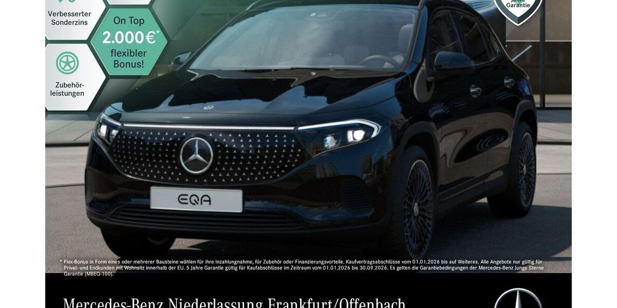 Mercedes-Benz EQA 17.828 km 40.890 &euro; Frankfurt 60599