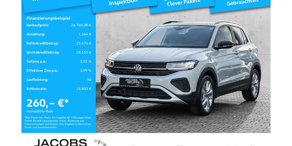 VW T-Cross 5.824 km 24.980 &euro; Bergheim 50126