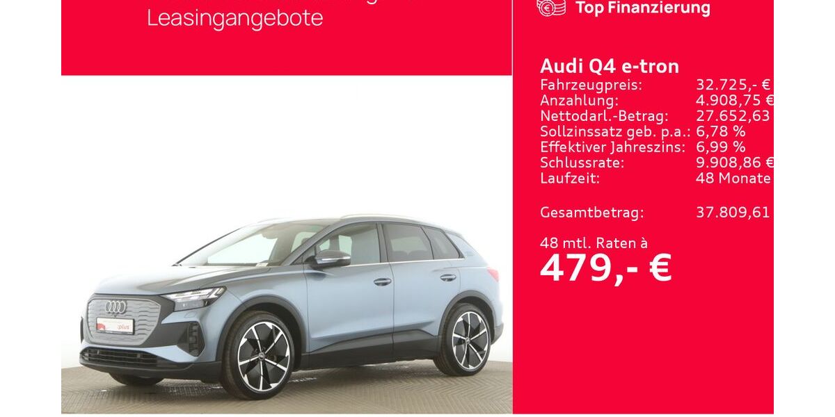 Audi Q4 e-tron 57.733 km 33.449 &euro; Seevetal 21217