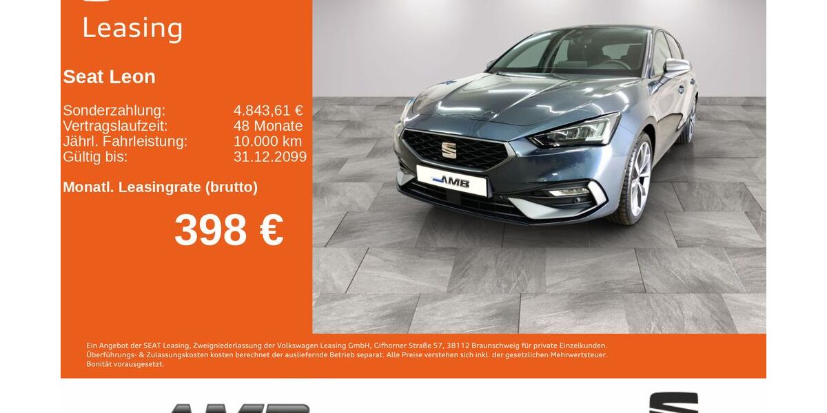 Seat Leon 6.000 km 31.750 &euro; Borna 04552