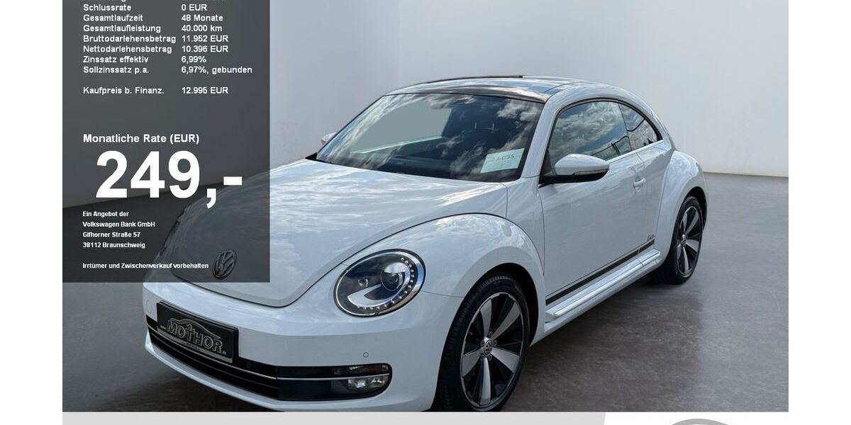 VW Beetle 75.147 km 12.995 &euro; Brandenburg 14770