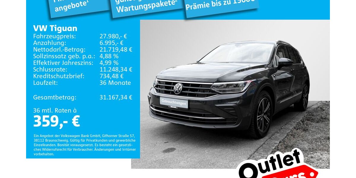 VW Tiguan 51.033 km 27.980 &euro; Dachau 85221