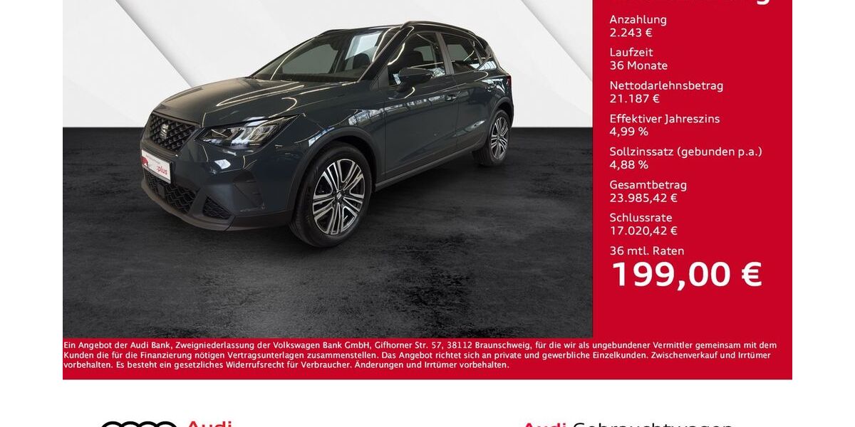 Seat Arona 1.150 km 23.430 &euro; Giessen 35394