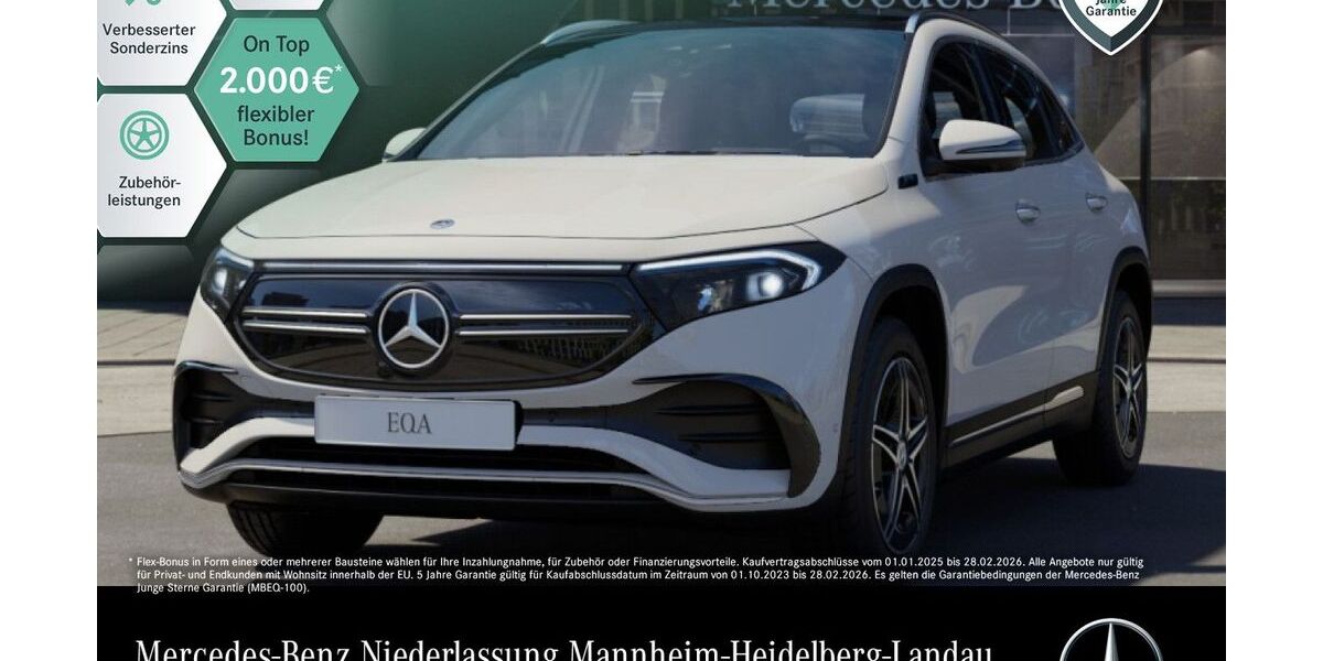 Mercedes-Benz EQA 56.089 km 32.990 &euro; Mannheim 68165