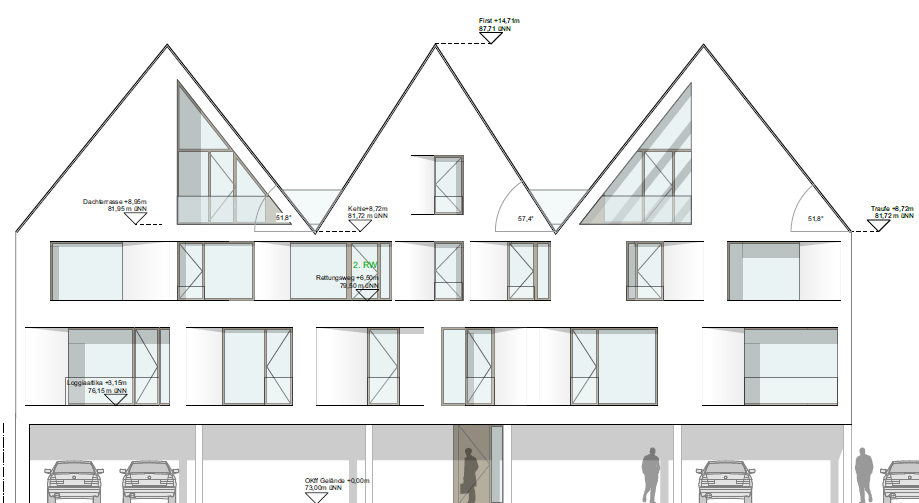 Moderner Neubau: 7 Wohnungen und 2 Gewerbeflächen in zentraler Lage von Wiedenbrück***1828 R 3 zimmer