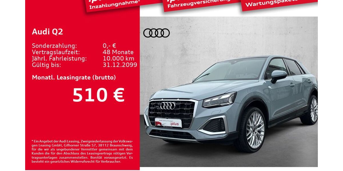 Audi Q2 6.410 km 36.999 € Leipzig 04129