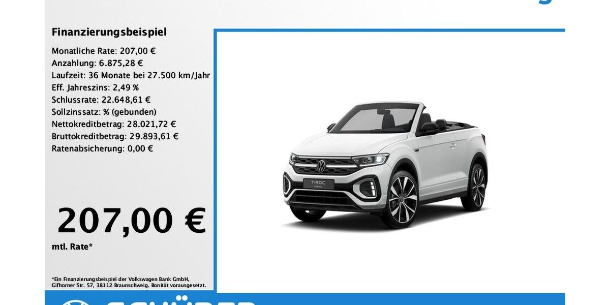 VW T-Roc 8.149 km 34.897 &euro; Dießen am Ammersee 86911