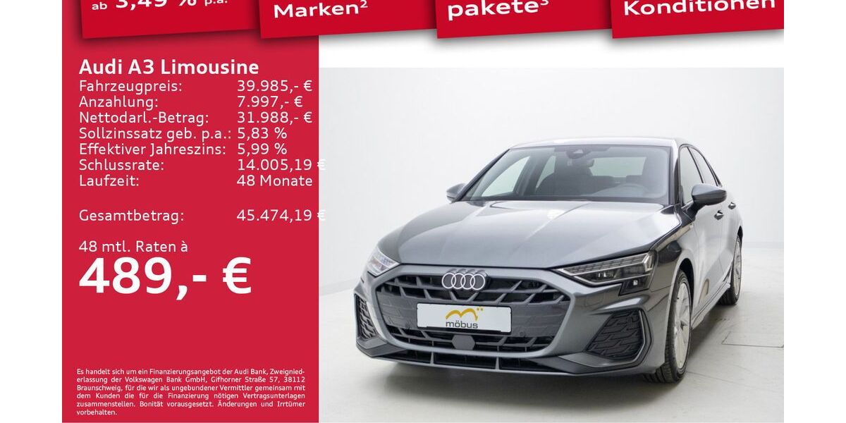 Audi A3 5.000 km 39.985 &euro; Berlin 13088