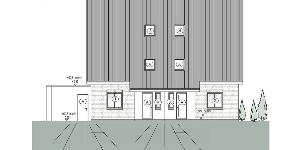 Terrassenwohnung Gescher - 2 Zimmer, 67 m&sup2;, 251.000&euro; | Angebot:23971065