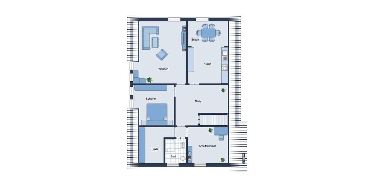 Etagenwohnung Wangerland / Hohenkirchen Hohenkirchen - 3 Zimmer, 110 m&sup2;, 700&euro; | Angebot:24723517