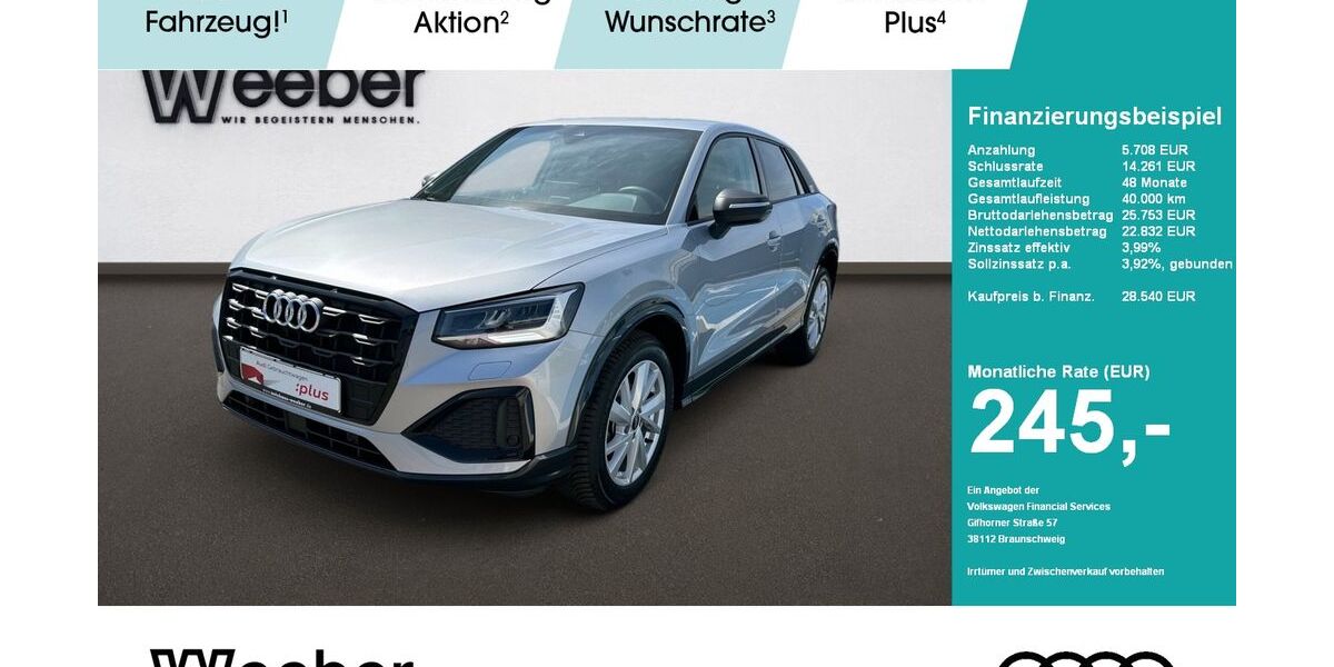 Audi Q2 7.734 km 28.540 &euro; Weil der Stadt 71263