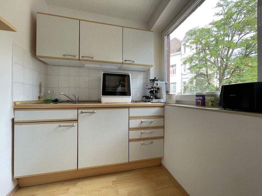 Vermietete 1-Zimmer Wohnung mit Balkon und Fahrstuhl in guter Lage von Hannover 1 zimmer