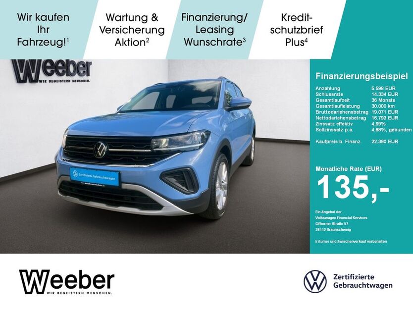 VW T-Cross 19.368 km 22.380 € Herrenberg 71083