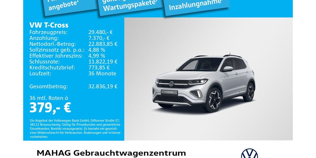 VW T-Cross 15.171 km 29.480 € München 80935