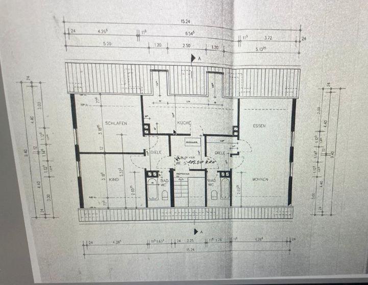 Dachgeschoßwohnung Bochum Eppendorf - 3.5 Zimmer, 100 m&sup2;, 1.550&euro; | Angebot:24859163