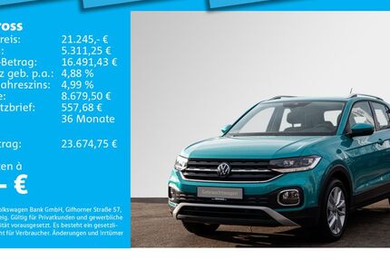 VW T-Cross 19.188 km 20.498 &euro; München 81825