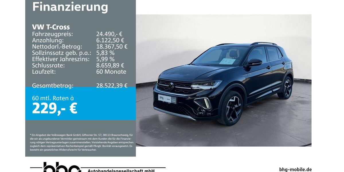 VW T-Cross 14.984 km 24.120 &euro; Mössingen 72116