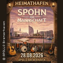 SPOHN mit Mannschaft - Heimathafen 28.08.2026 Apollo Bremerhaven