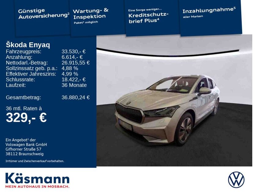 Skoda Enyaq 47.156 km 33.530 € Mosbach 74821
