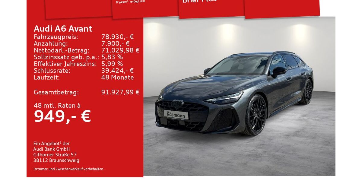 Audi A6 4.990 km 64.950 &euro; Mosbach 74821