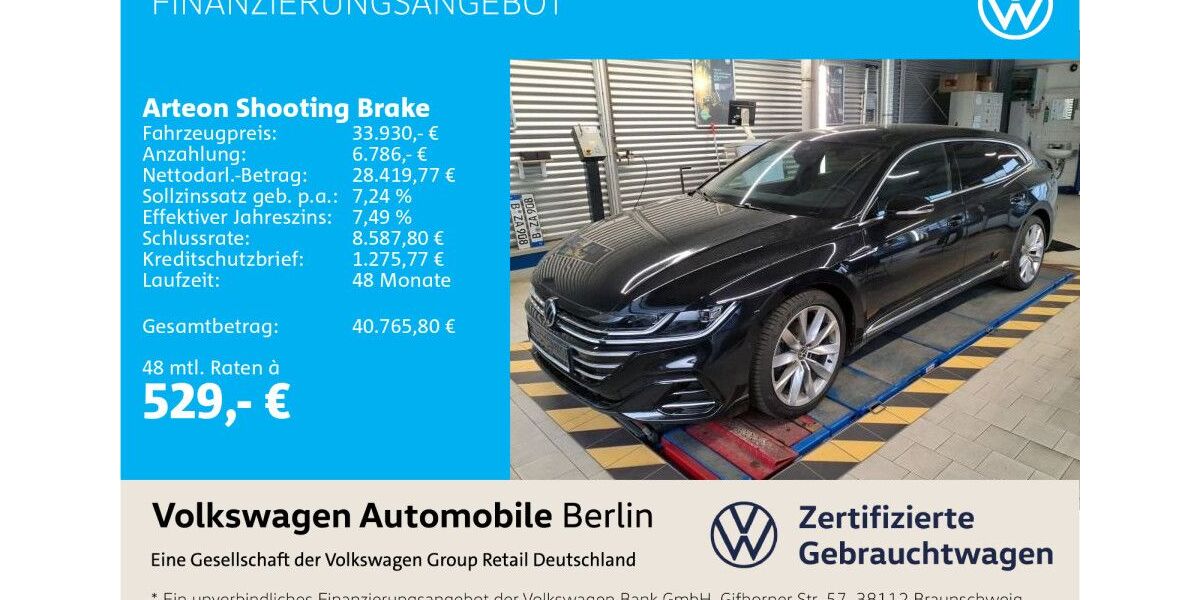 VW Arteon 63.690 km 33.930 &euro; Berlin 12681