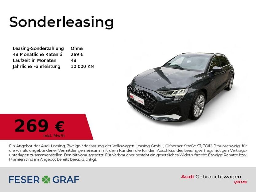 Audi A3 8.817 km 31.990 € Dessau-Roßlau 06844