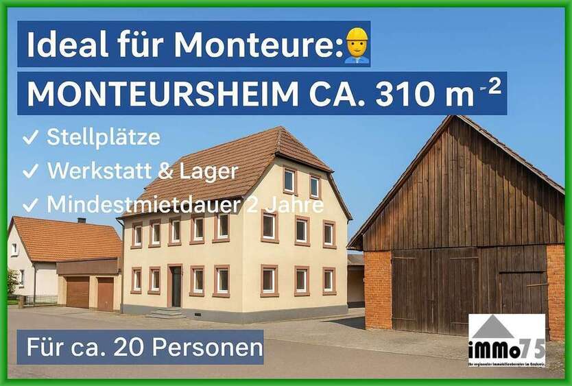 Haus zum Mieten in Bretten 3.400 € 310 m²