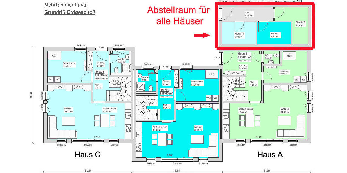 Privatoase mit modernem Neubaukomfort in ruhiger Lage mit Garten und nah am Goitzschesee 4 zimmer