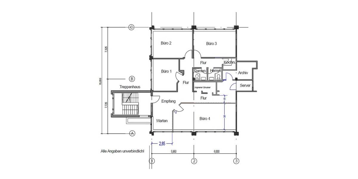 Gewerbeobjekt Augsburg Innenstadt - 1.300&euro; | Angebot:26803692