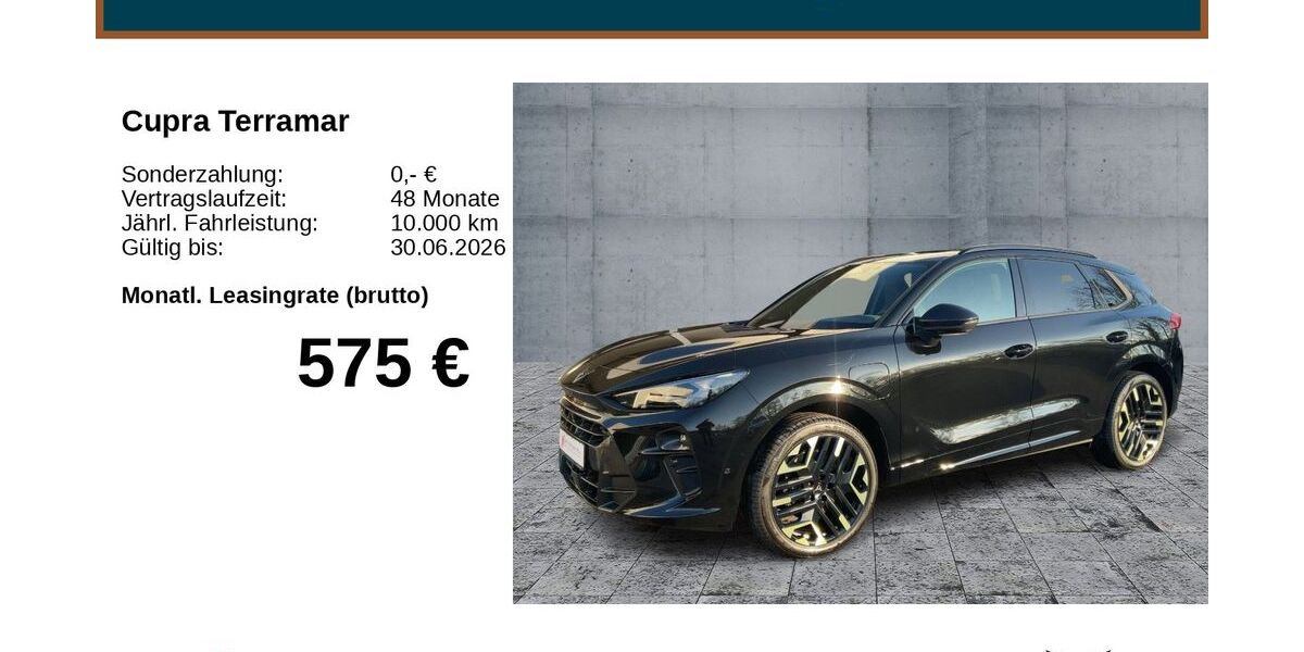Cupra Terramar 1.800 km 52.650 &euro; Bayreuth 95448