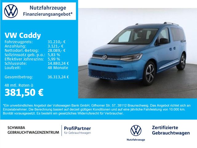 VW Caddy 12.990 km 31.210 € Gersthofen 86368