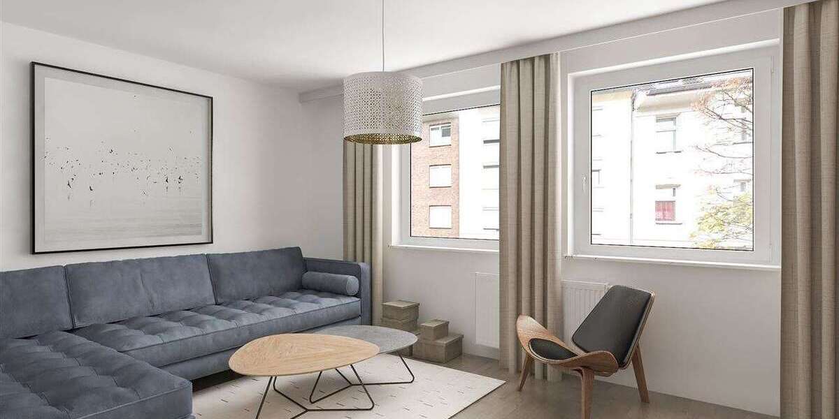 Etagenwohnung Neuss - 2 Zimmer, 56 m&sup2;, 149.900&euro; | Angebot:26024369