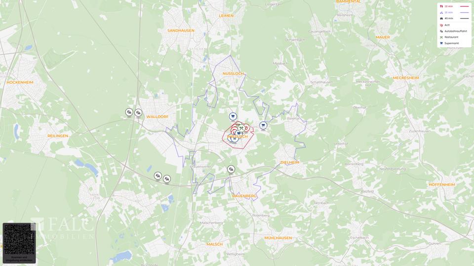Maisonettenwohnung Wiesloch - 3.5 Zimmer, 120 m&sup2;, 1.100&euro; | Angebot:26289267