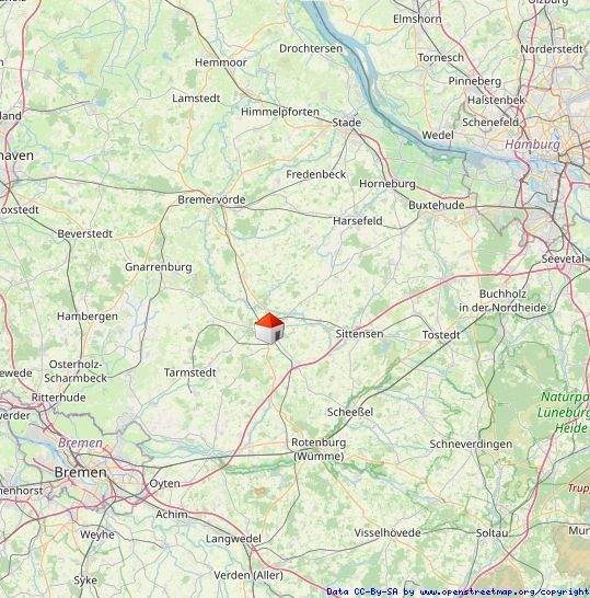 Reihenendhaus Zeven - 5 Zimmer, 95 m&sup2;, 279.000&euro; | Angebot:25815266