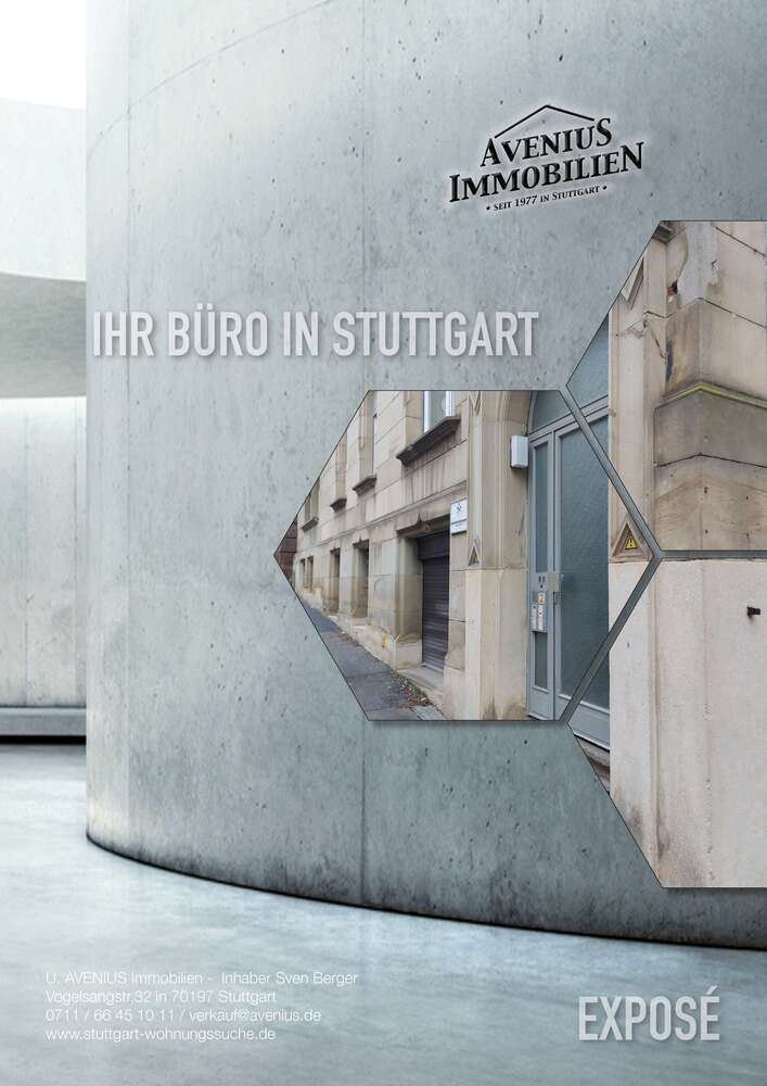 Büro in Stuttgart 1.600 € 159.95 m²