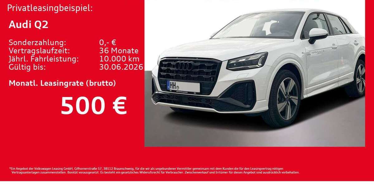 Audi Q2 1.895 km 37.887 &euro; Hamburg 22529