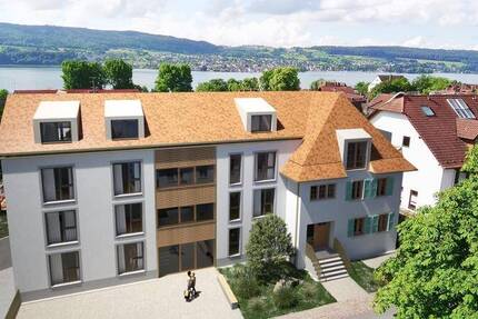 Barrierefreie Neubauwohnung - 3-Zimmer mit Energiestandard A+ großer Südbalkon TG - Höri 3 zimmer