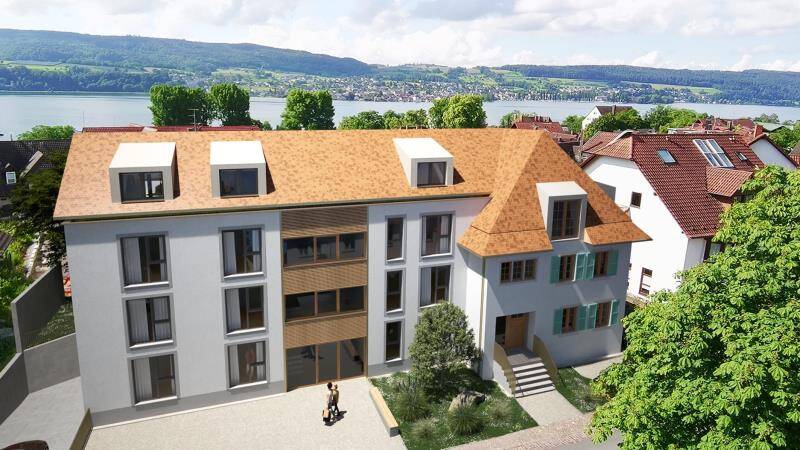 Barrierefreie Neubauwohnung - 3-Zimmer mit Energiestandard A+ großer Südbalkon TG - Höri 3 zimmer