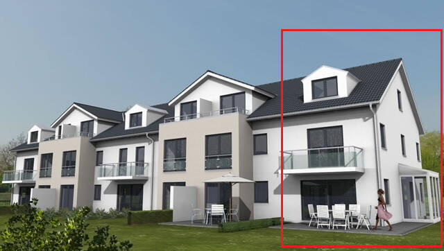 Reihenendhaus (Effizienzhaus 40 KFN) in Top Lage Neubauprojekt Heerespark Mühldorf - Haus 1 - 4 zimmer