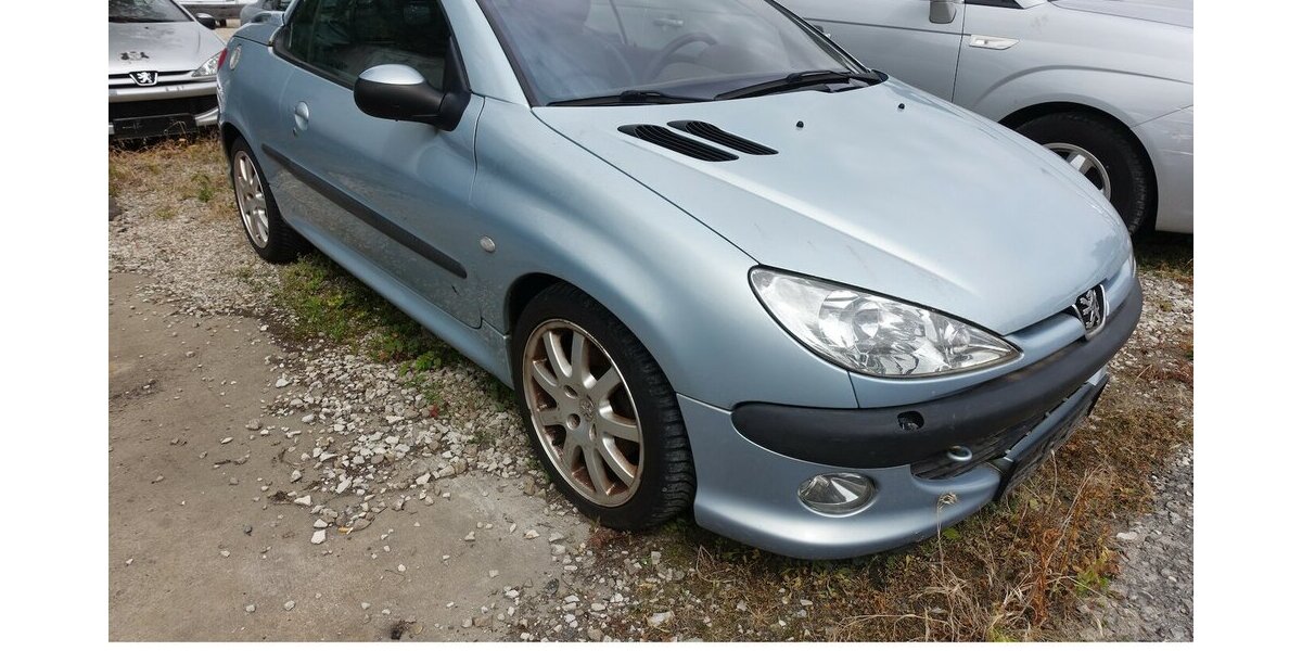 Peugeot 206 CC Platinum ohne TÜV fahrbereit 161.500 km 400 &euro; Neumarkt/OPf 92318