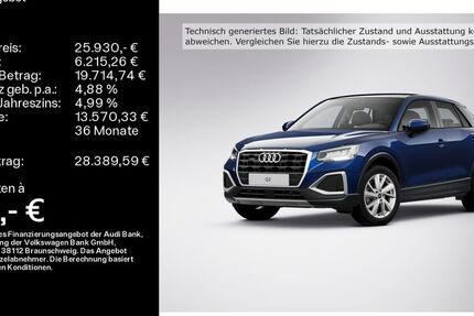 Audi Q2 60.694 km 25.930 &euro; Hofheim 65719
