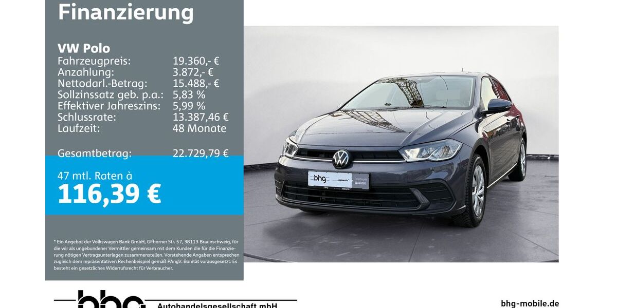 VW Polo 20.923 km 17.150 &euro; Metzingen 72555